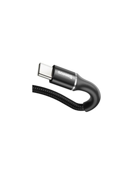 Baseus Type-C 3.0A Hızlı Şarj Kablosu 1 m Siyah - CATGH-B01 Baseus Type-C 3.0A Hızlı Şarj Kablosu 1 m Siyah - CATGH-B01