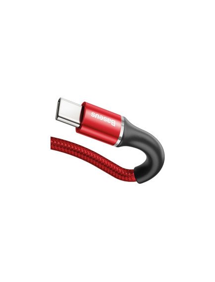 Baseus CATGH-H09 Halo Type-C 40W Flash Şarj USB Şarj Kablosu 2 mt Kırmızı Baseus CATGH-H09 Halo Type-C 40W Flash Şarj USB Şarj Kablosu 2 mt Kırmızı